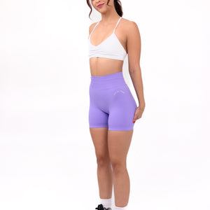 Empowered Classic Scrunch Shorts (Purple)