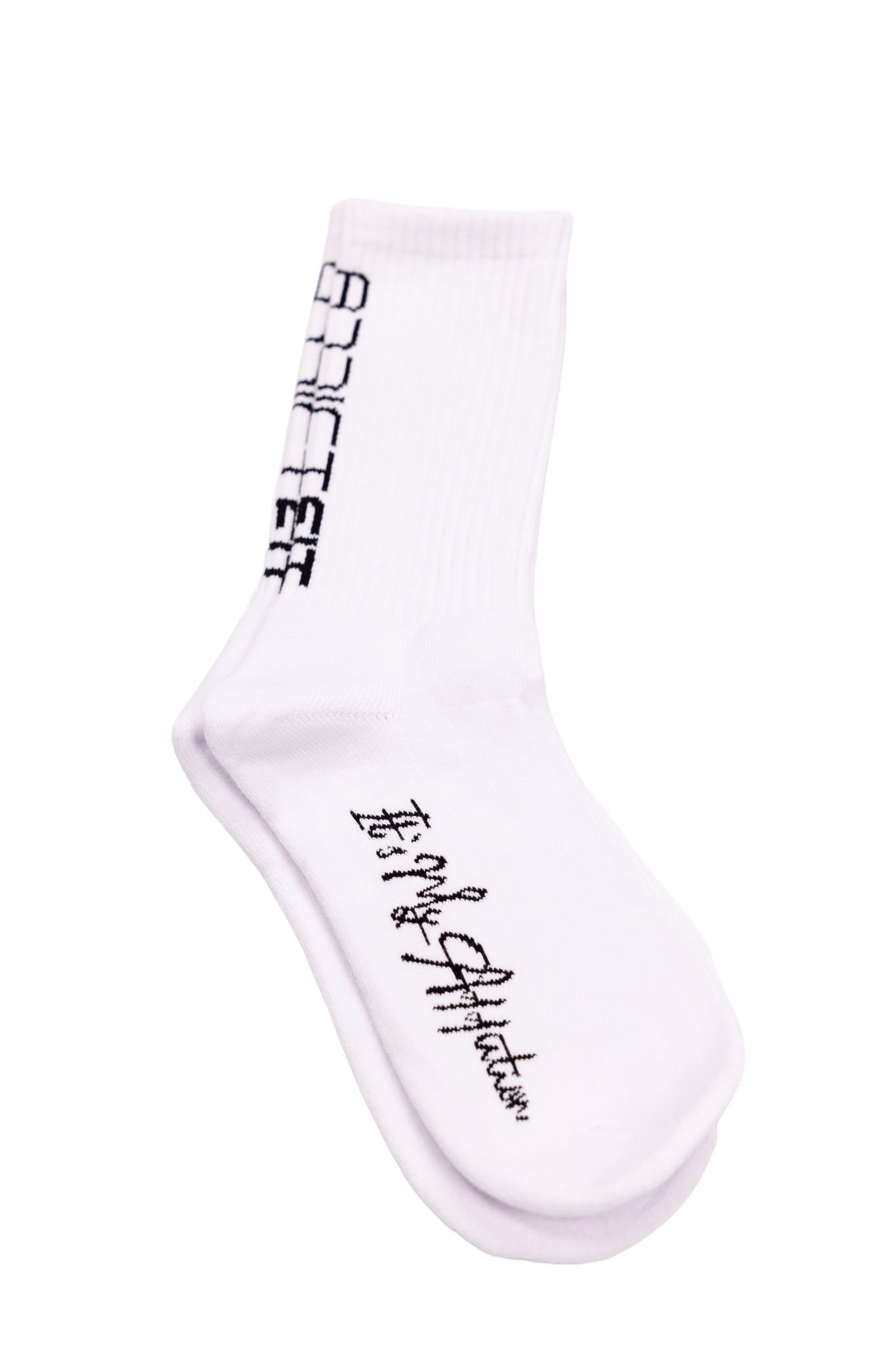 White Crew Sock